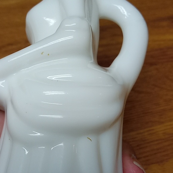 Avon Charisma Foaming Bath Oil Milk Glass EMPTY 5oz Vintage - Picture 11 of 12